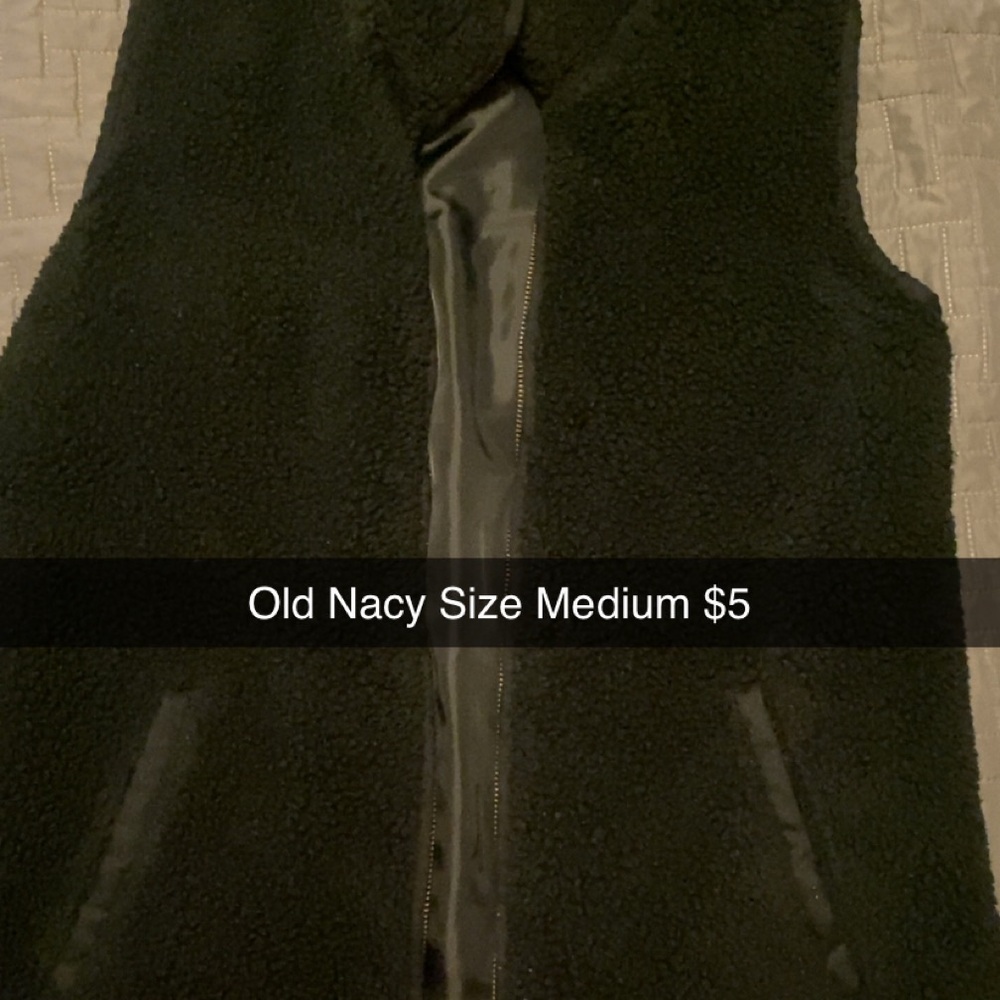 Old Navy Dark Fleece Vest